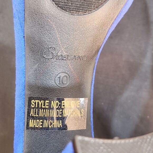 BRAND NEW SHOE LAND BLOCK HEEL OPEN-TOE SANDAL - Picture 12 of 14